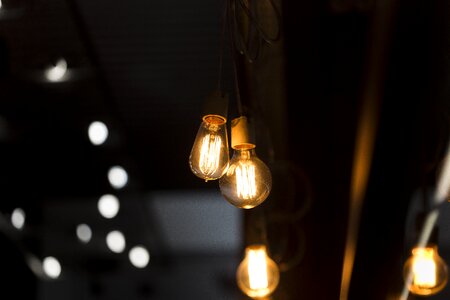 Vintage retro lighting