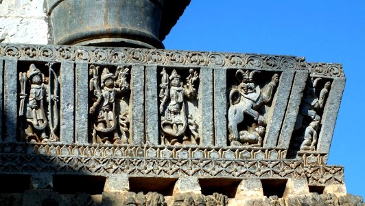 Reliefs at Hoysaleswara Temple (51057180877) photo