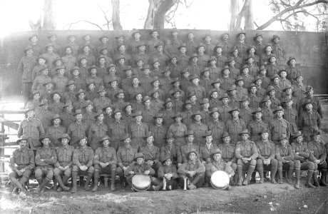 Reinforcements for the 27th Battalion, Mitcham Camp, c1917 (26602611023)