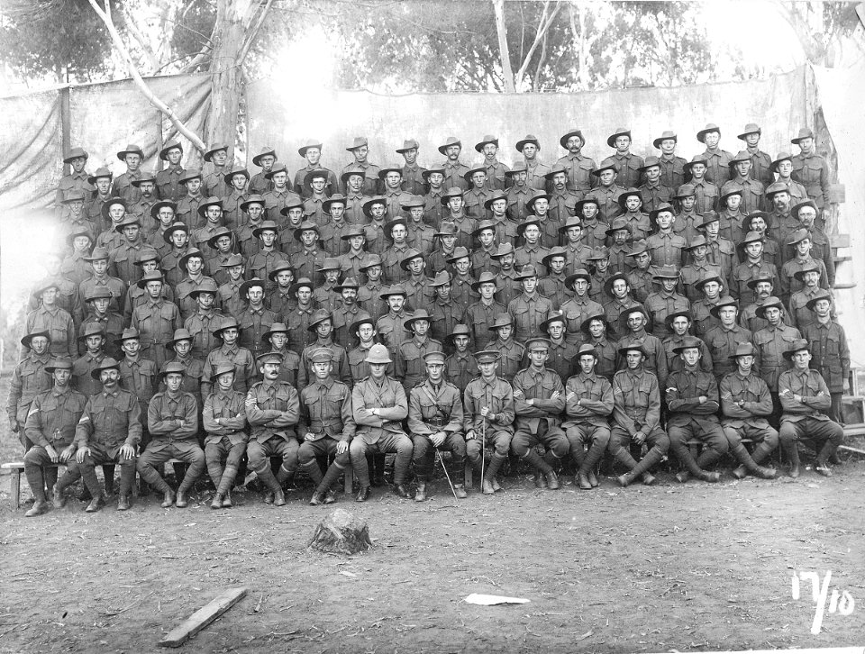 Reinforcement to the 10th Battalion, c1917 (27173807406)