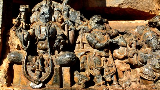 Reliefs at Hoysaleswara Temple (51056372823) photo