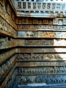 Reliefs of Hoysaleswara Temple (51057099236) photo