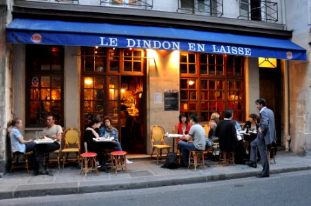 Restaurant - Le dindon en laisse, Paris 25 June 2008