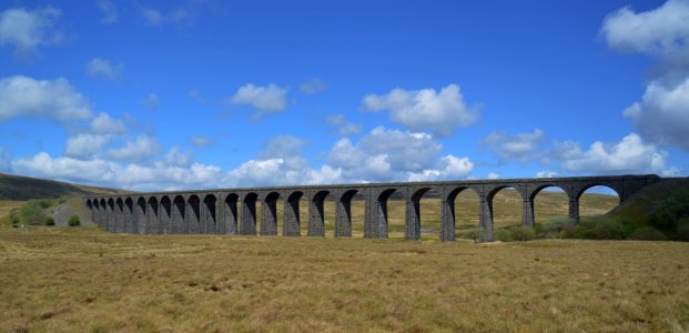 Ribblehead Viaduct, Batty Moss Valley, Yorkshire (34602553041)