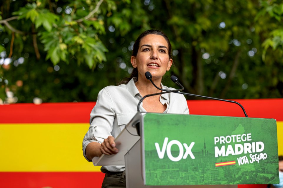 Rocío Monasterio en Aranjuez - Protege Madrid (51147066085)