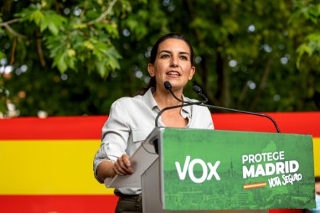 Rocío Monasterio en Aranjuez - Protege Madrid (51147066085)