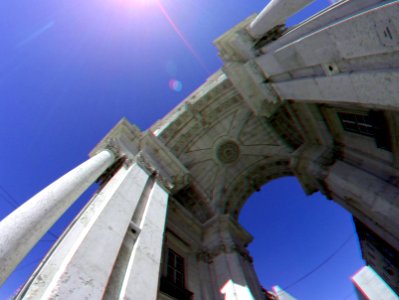 Rua Augusta Arch Lisbon 3D GoPro (39368667580) photo