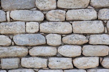 Concrete gray wall gray stone photo