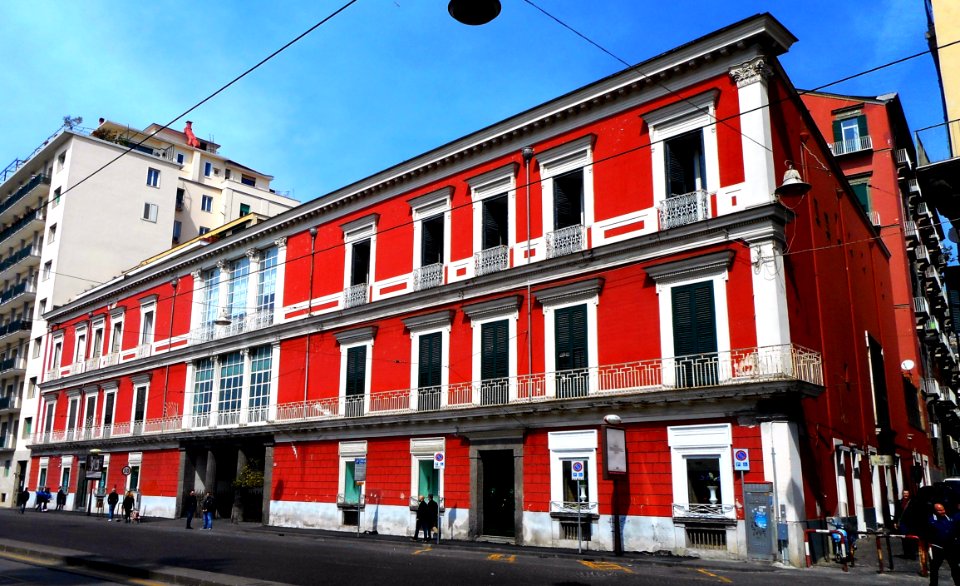 San Teodoro Palace in Naples (1826, Pompeian style) - Architect Guglielmo Bechi (33645418231)