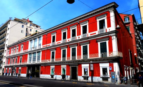 San Teodoro Palace in Naples (1826, Pompeian style) - Architect Guglielmo Bechi (33645418231)