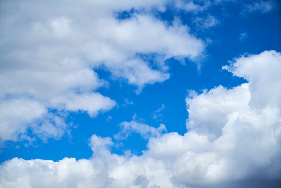 Cloud blue summer