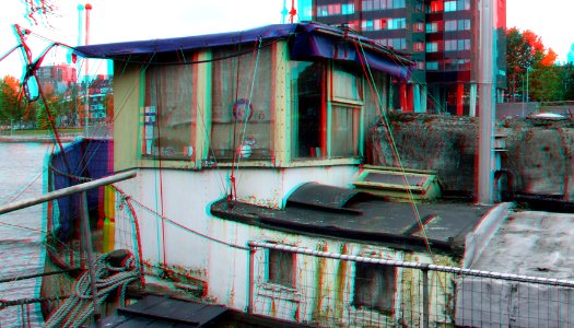 Schuit Coolhaven Rotterdam 3D (28923735668)