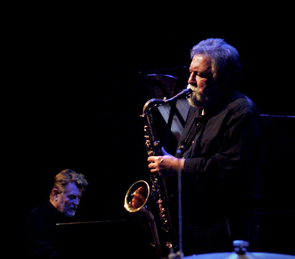 Schlippenbach Trio 13 november 2009 BIM - Evan Parker & Alexander von Schlippenbach (50668492532)