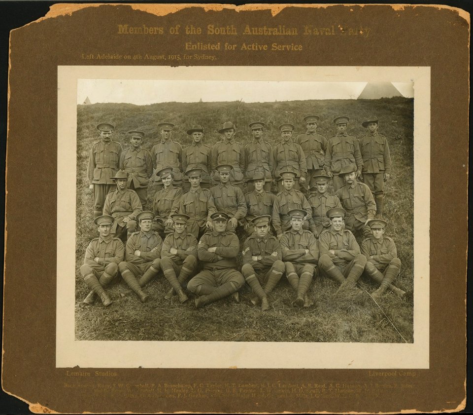 South Australian Naval Party, c1915 (26782557014)