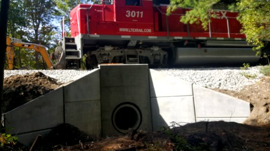 South Coast Rail, Berkley Culvert Installation Complete, October 2019 (48876864002)