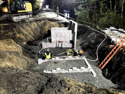 South Coast Rail, New Bedford Culvert Replacement, October 2019 (48876863967)