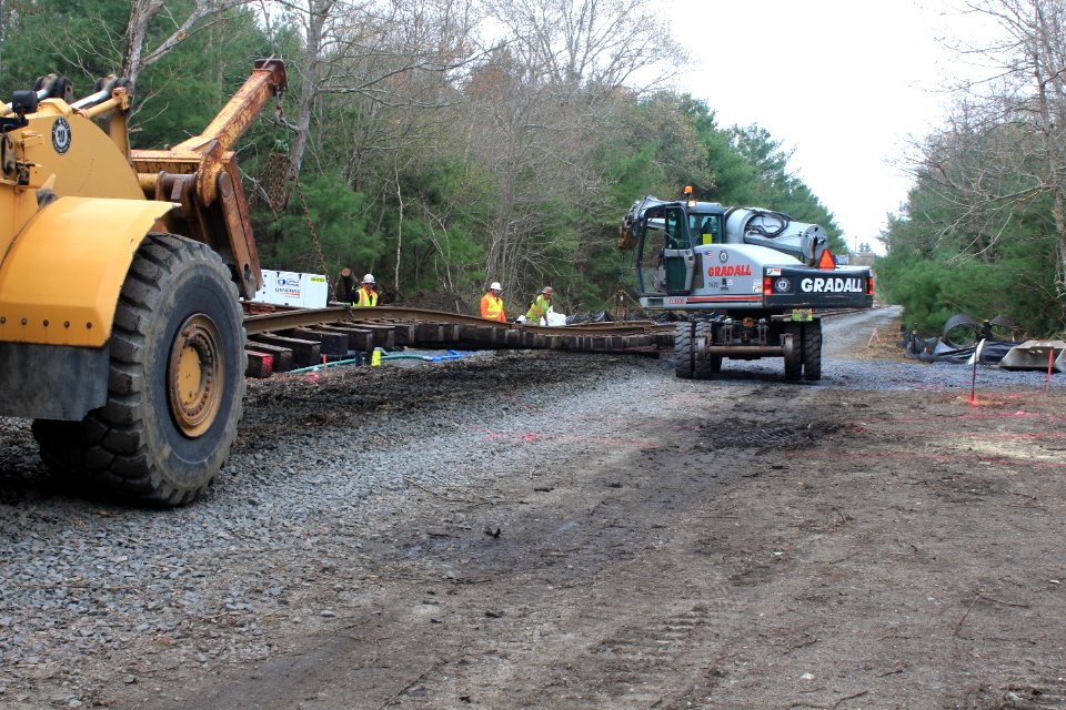 South Coast Rail, May 2019, Track Removal, Berkley (40830693423)