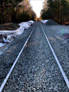 South Coast Rail, January 2020, Taunton Track Raise Completed (49357167976)