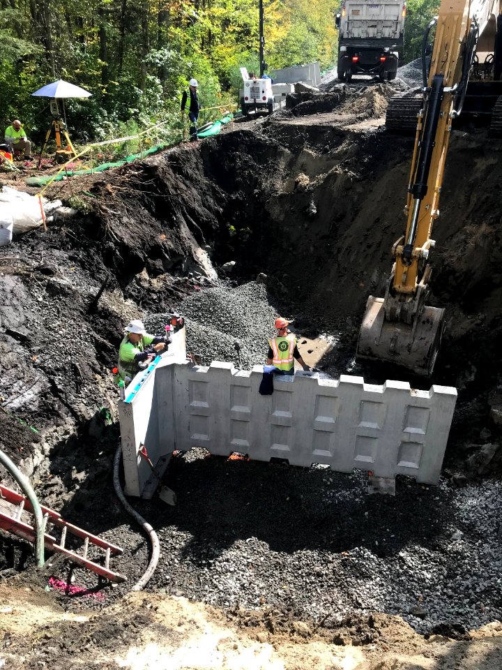 South Coast Rail, New Bedford Culvert Replacement, October 2019 (48876863942)