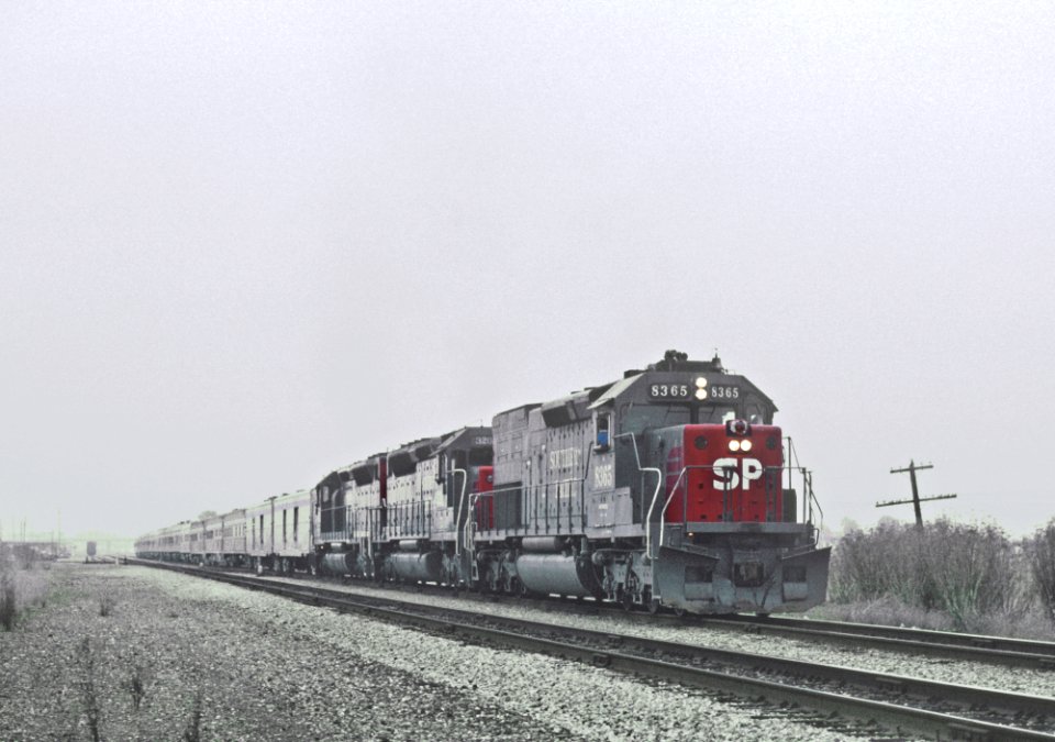 Southern Pacific January 1985 Office Car Train, Part 1 -- 6 Photos (30399420353)