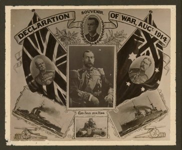Souvenir Declaration of War, August 1914 (28144458960)