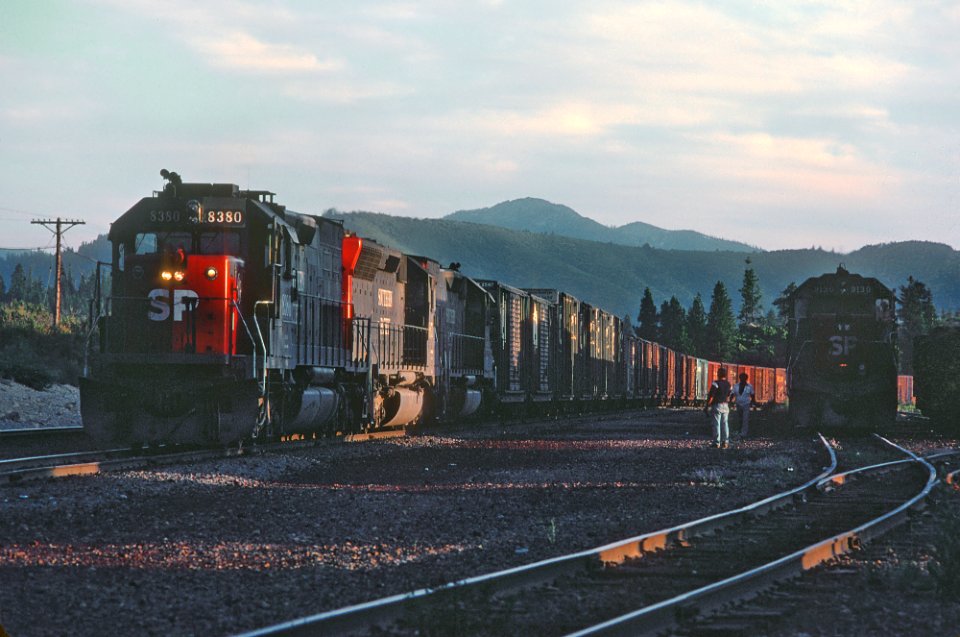 SP 8380 at Black Butte, CA in July 1982 (33257581615)