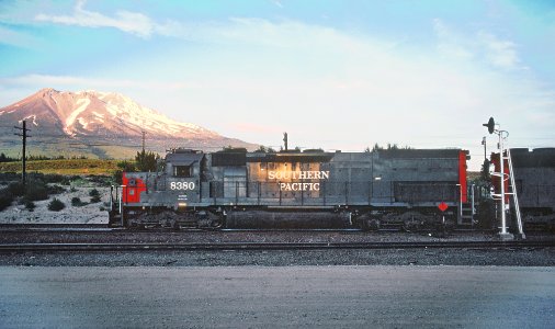 SP 8380 at Black Butte, CA in August 1982 (32508307864)