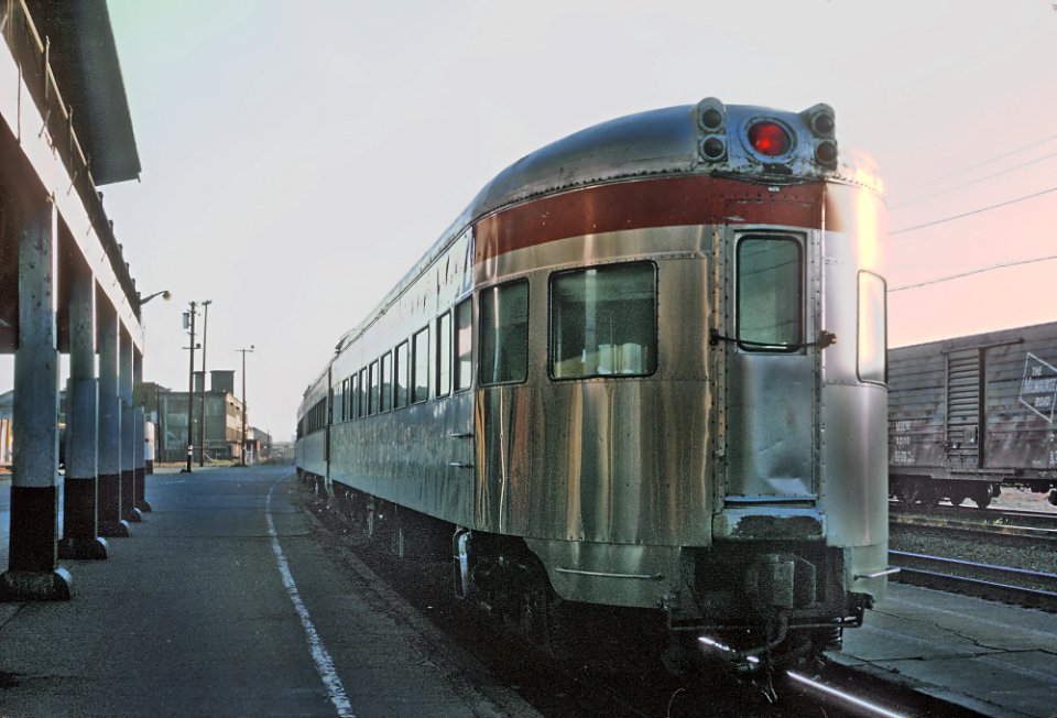 SP Train 51, the San Joaquin Daylight observation car at Oakland, CA on May 22, 1970 -- 1 of 2 Photos (32982993425)