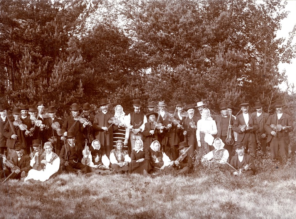 Spelmanstävling i Mora 1907 - SMV - MM 0752
