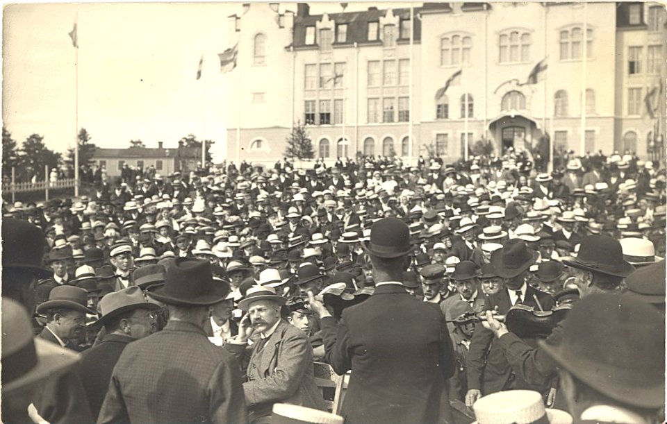 Spelmanstävlingen i Hudiksvall 1913 - SMV - MM 0800