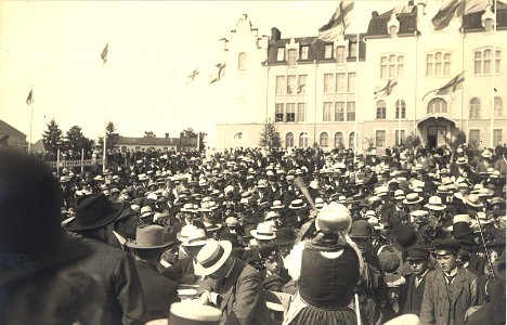 Spelmanstävlingen i Hudiksvall 1913 - SMV - MM 0802