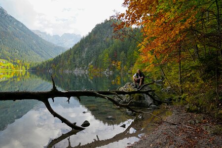 Lake landscape nature photo