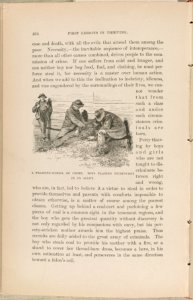 A training-school of crime Boys playing pickpocket in an alley. LCCN2012647178