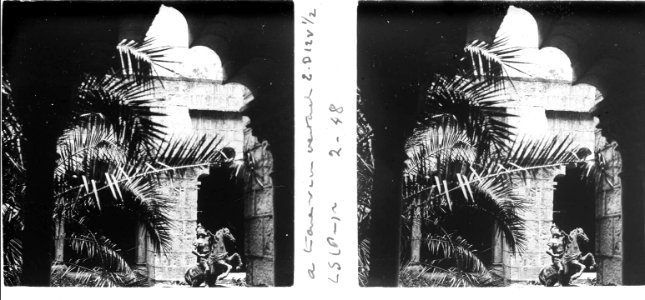A través d'una finestra de Sant Pau del Camp