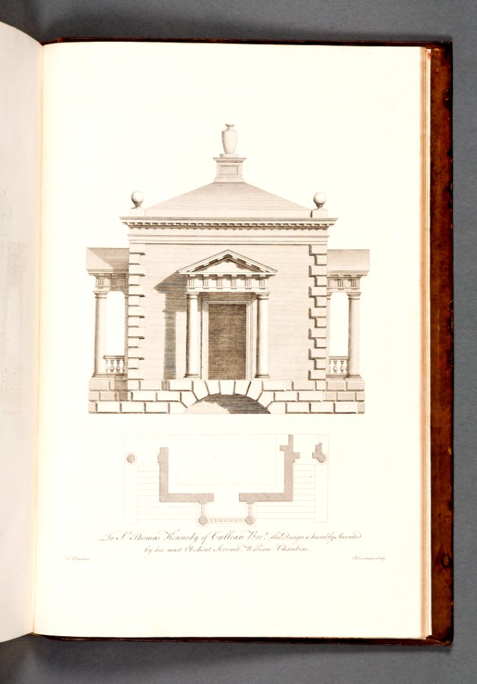 A treatise on civil architecture - Skoklosters slott - 86222