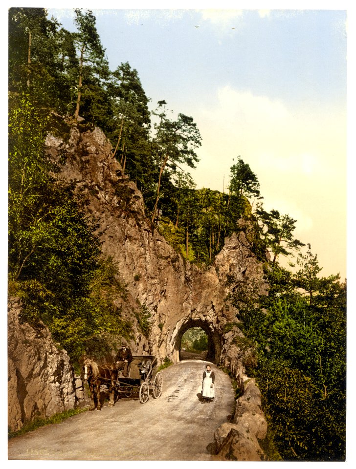 A Tunnel, Abthal, Black Forest, Baden, Germany-LCCN2002696329