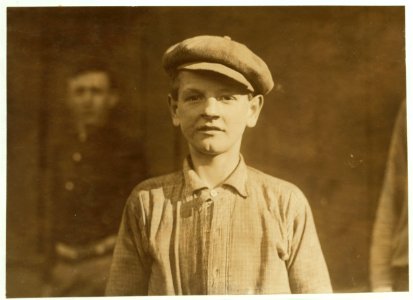 A typical glass-boy. Woodbury Bottle Works. LOC nclc.05448