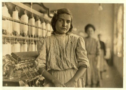 A typical spinner. Mamie ----- Lancaster Cotton Mills, S.C. LOC nclc.05381 photo