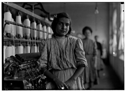 A typical spinner. Mamie ----- Lancaster Cotton Mills, S.C. LOC nclc.05381 photo