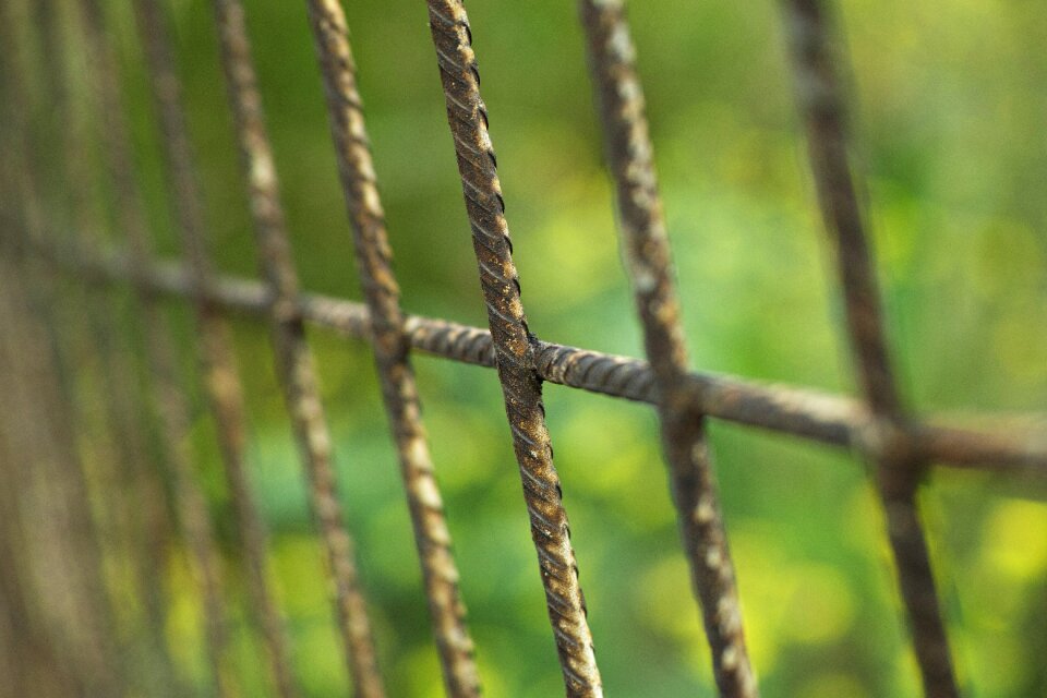 Rusty danger abstract