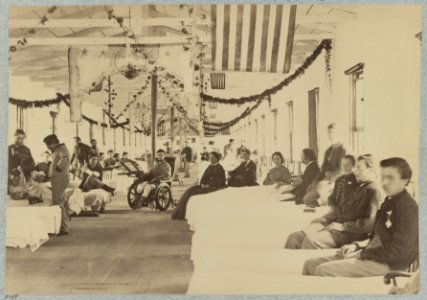 A Ward in Armory Square Hospital, Washington, D.C LCCN2013645505