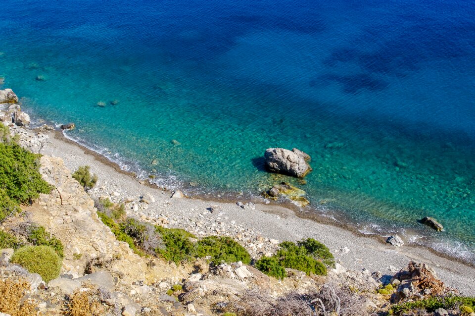 Ocean travel seascape