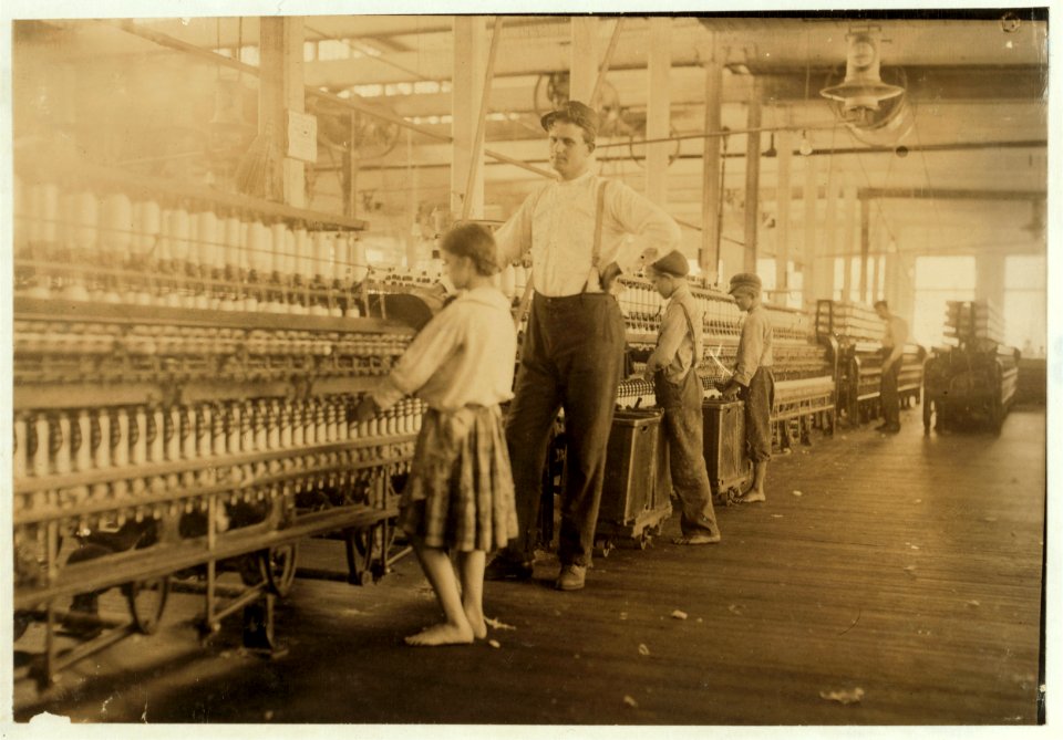 A young spinner in Yazoo City (Miss) Yarn Mills. Said he was thirteen, but doubtful. LOC cph.3a20812
