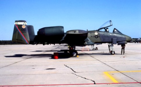 A-10A 78-0675 CN 295 marked as 354th CC plane To AMARC 27 Aug 1992