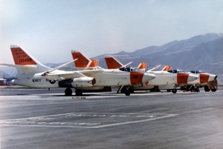 A-3 test aircraft at Point Mugu 1960s