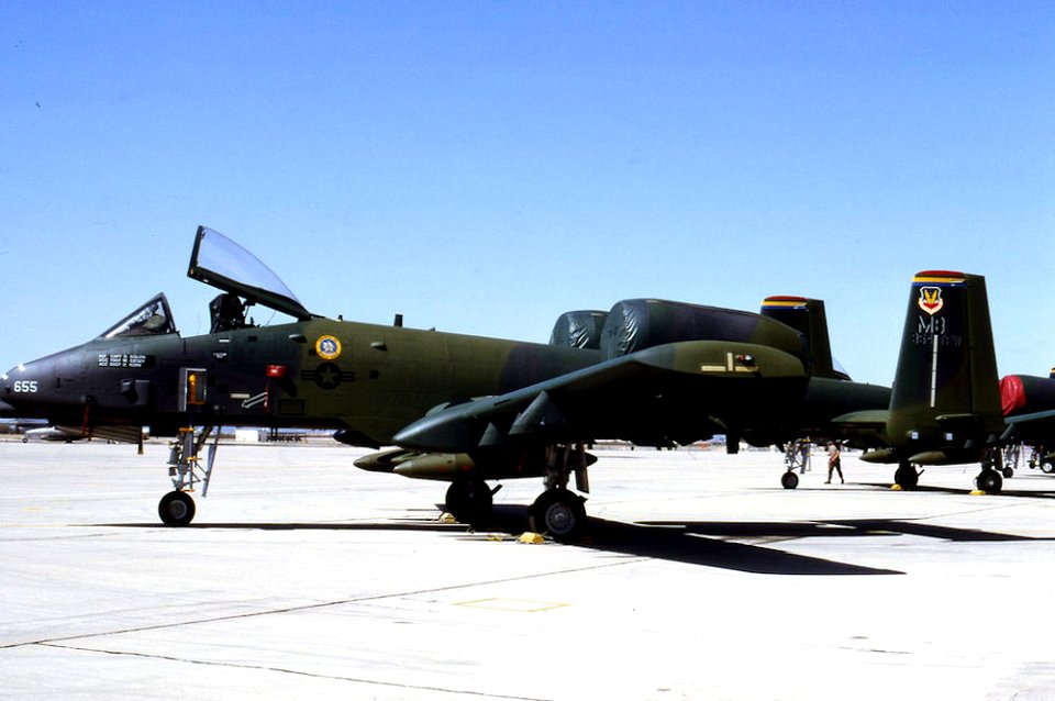 A-10A 78-0655 CN 275 354TFW CC Plane to AMARC 27 Jun 2001 returned to service 5 Sep 2001