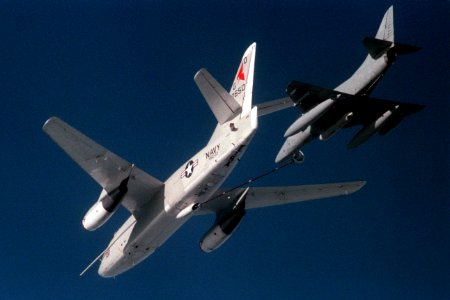A-3B VAQ-33 refueling VC-12 TA-4J 1980