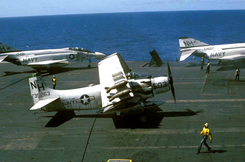 A-1H VA-115 CVA-63 1966