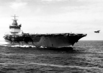 A-4C launches from USS Enterprise (CVAN-65) 1967