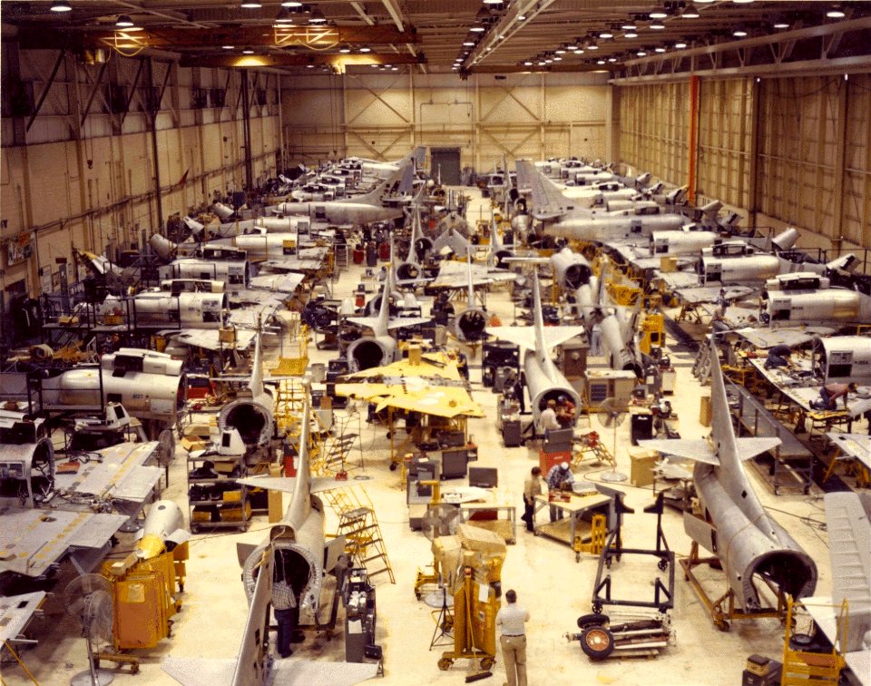 A-4 Skyhawk maintenance Pensacola 1980